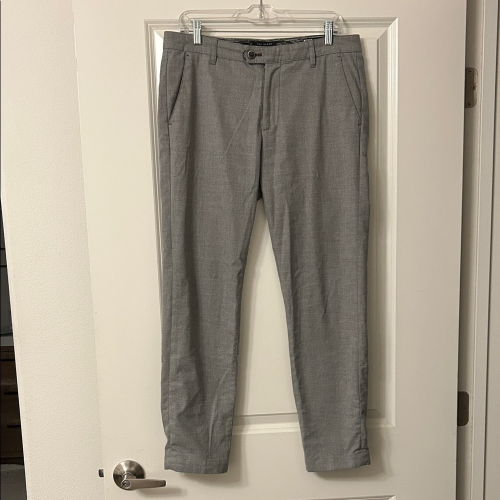 Ted Baker Men's Elegant Gray Pants